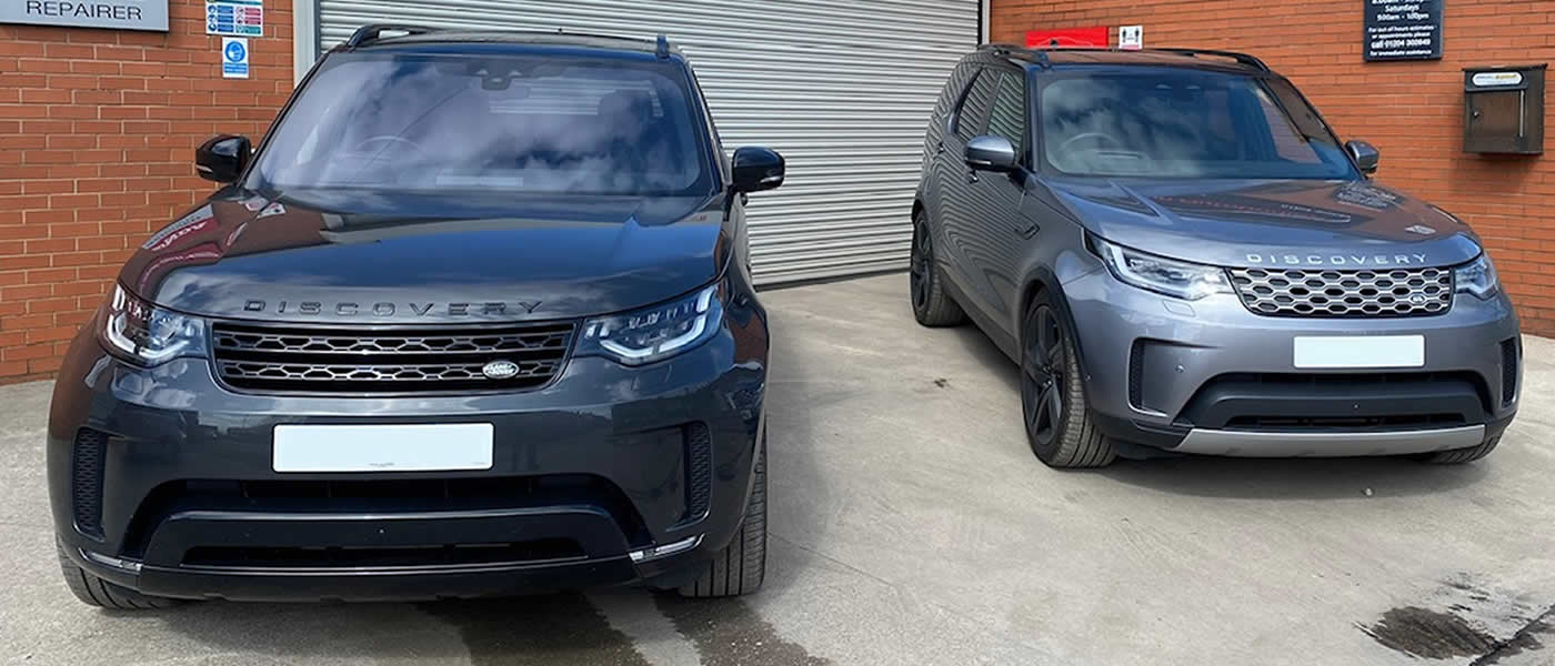 commercial land rover discovery d5 in for conversion bolton